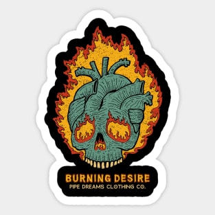 Burning Desire Sticker